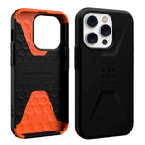 iPhone 14 Pro UAG CIVILIAN Series Bagside Cover - Black