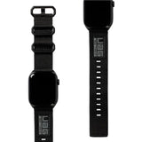 Apple Watch (42/44/SE/45/46/49 mm) UAG Nato-rem - svart