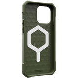 iPhone 15 Pro UAG ESSENTIAL ARMOR Series Bakdeksel - MagSafe-kompatibel - Oliven