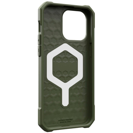 iPhone 15 Pro UAG ESSENTIAL ARMOR Series Bakdeksel - MagSafe-kompatibel - Oliven
