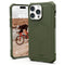 iPhone 15 Pro UAG ESSENTIAL ARMOR Series Bakdeksel - MagSafe-kompatibel - Oliven