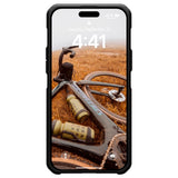 iPhone 15 Plus UAG METROPOLIS LT Series Bakdeksel - DuPont™ Kevlar - MagSafe-kompatibel - Svart