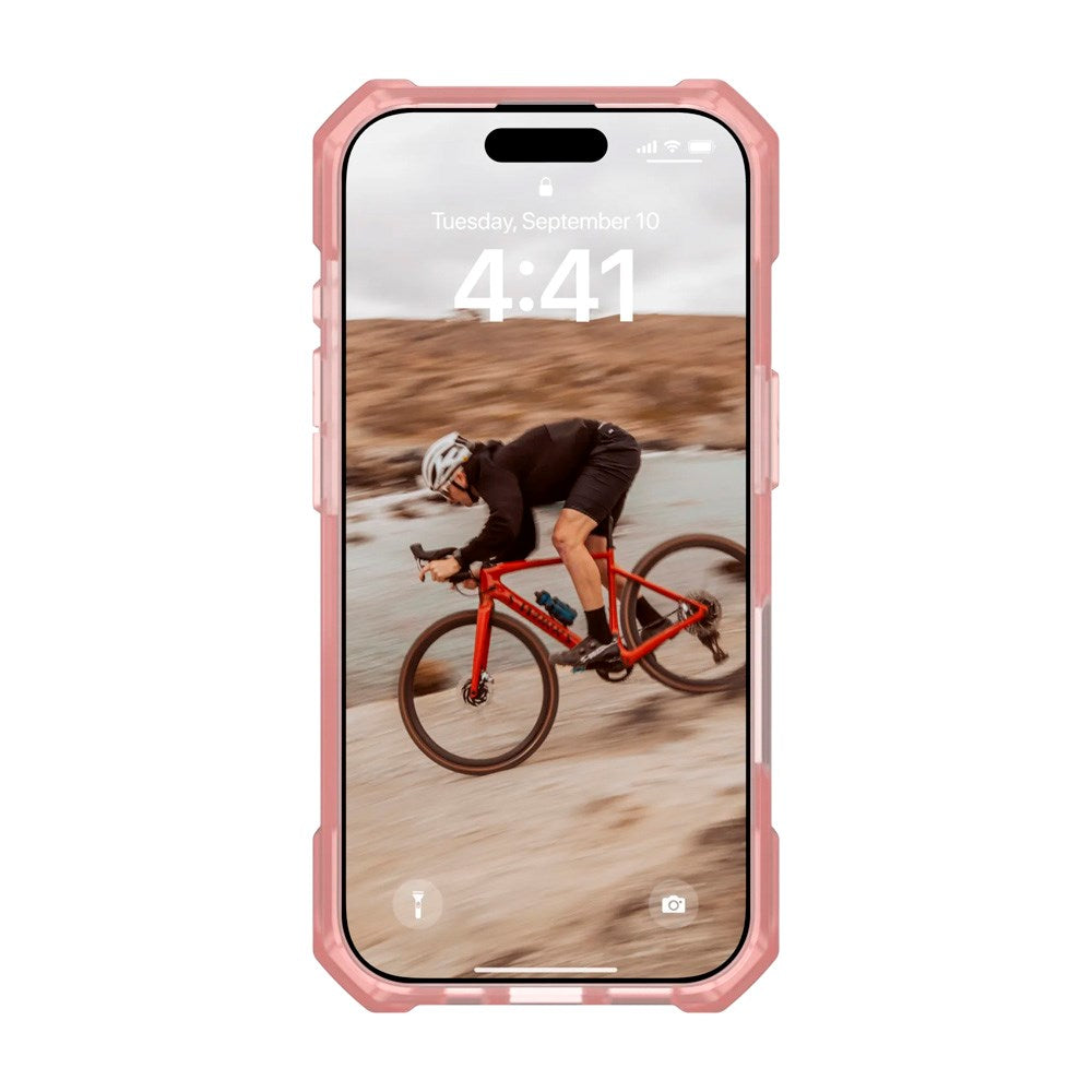 iPhone 16 Pro UAG ESSENTIAL ARMOR Series Bakdeksel - MagSafe-kompatibel - Rose