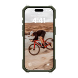 iPhone 16 Pro UAG ESSENTIAL ARMOR Series bakdeksel - MagSafe-kompatibel - Oliven trist