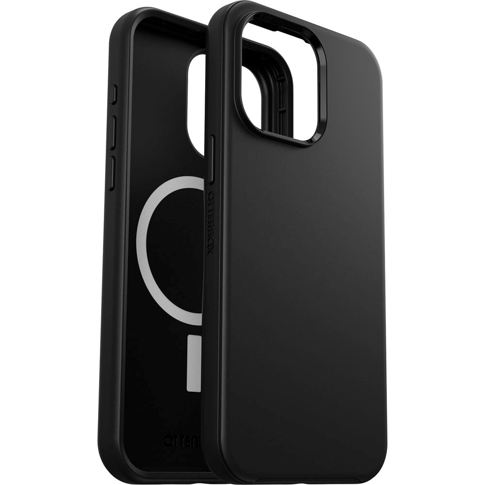 OtterBox Symmetry Series iPhone 15 Pro Max deksel - MagSafe-kompatibel - Svart