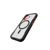 iPhone 17 Tech21 EVO Pro Mobil Cover m. Strop - MagSafe Kompatibel - Gennemsigtig / Sort