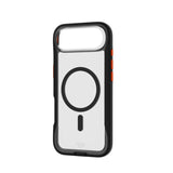 iPhone Air Tech21 EVO Pro Mobil Cover m. Strop - MagSafe Kompatibel - Gennemsigtig / Sort
