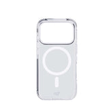iPhone 17 Pro Tech21 EVO Clear Mobil Cover - MagSafe Kompatibel - Gennemsigtig
