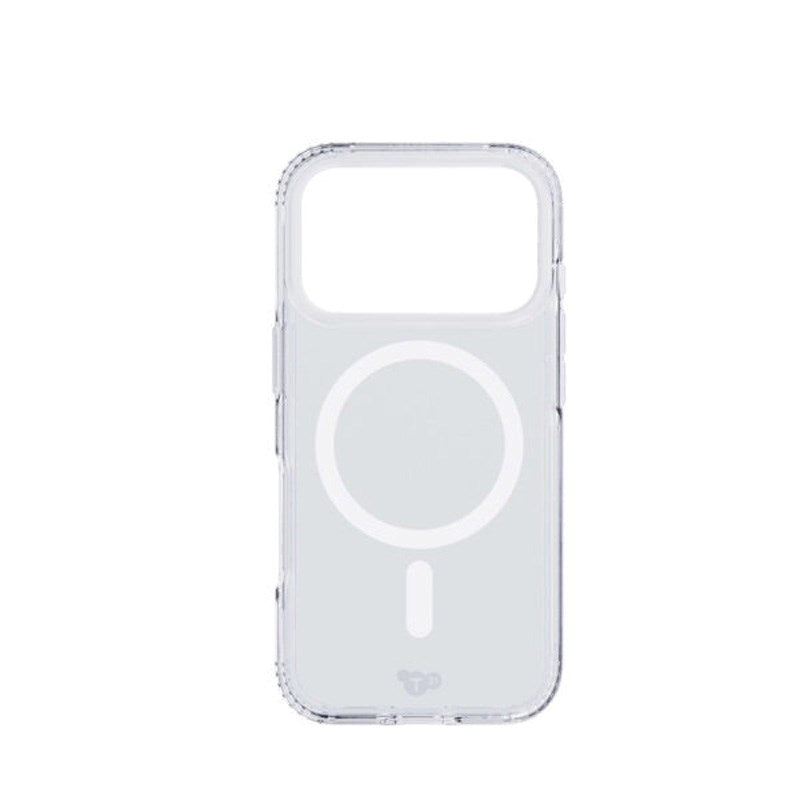 iPhone 17 Pro Tech21 EVO Clear Mobil Cover - MagSafe Kompatibel - Gennemsigtig