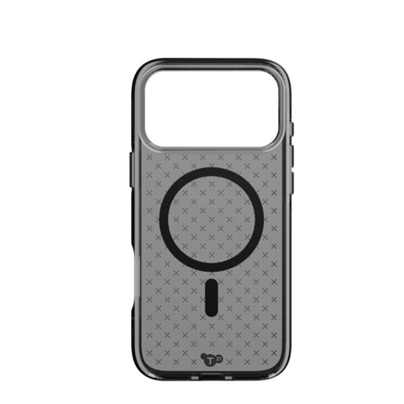 iPhone 17 Pro Max Tech21 EVO Check Mobil Cover - MagSafe Kompatibel - Sort