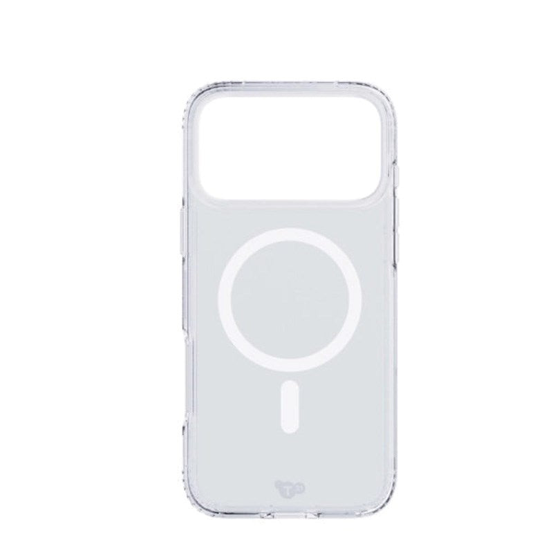 iPhone 17 Pro Max Tech21 EVO Clear Mobil Cover - MagSafe Kompatibel - Gennemsigtig