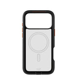 iPhone 17 Pro Max Tech21 EVO Pro Mobil Cover m. Strop - MagSafe Kompatibel - Gennemsigtig / Sort