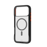 iPhone 17 Pro Max Tech21 EVO Pro Mobil Cover m. Strop - MagSafe Kompatibel - Gennemsigtig / Sort