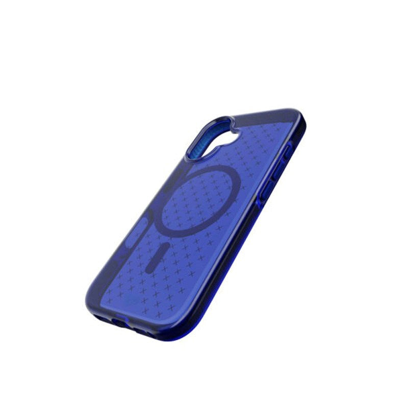 iPhone 17 Tech21 EVO Check Mobil Cover - MagSafe Kompatibel - Blå