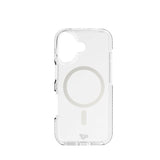 iPhone 17 Tech21 EVO Crystal Mobil Cover - MagSafe Kompatibel - Gennemsigtig / Sølv