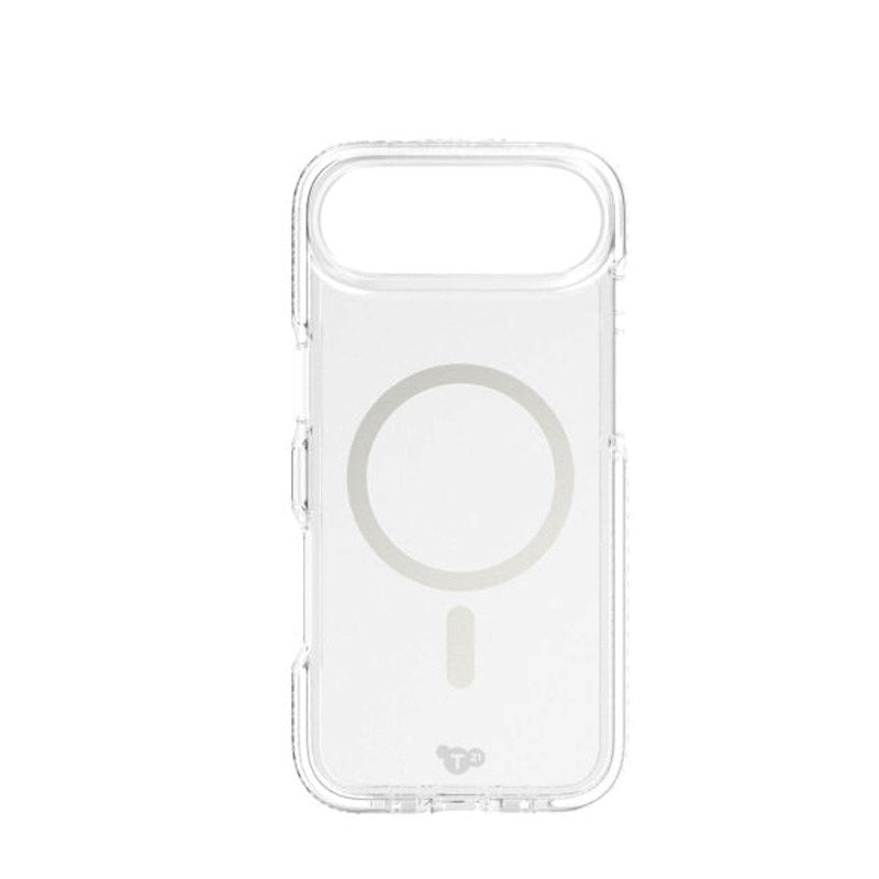 iPhone Air Tech21 EVO Crystal Mobil Cover - MagSafe Kompatibel - Gennemsigtig / Sølv