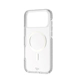 iPhone 17 Pro Max Tech21 EVO Crystal Mobil Cover - MagSafe Kompatibel - Gennemsigtig / Sølv