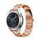 Universell Smartwatch-rem i rustfritt stål (18mm) - Rose gull