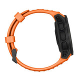 Garmin Instinct 22mm silikonstropp m. Pinner - Oransje