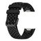 Fitbit Charge 6 / 5 Silikone Rem m. Huller - Sort