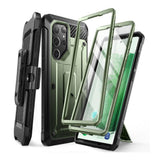 Samsung Galaxy S23 Ultra SUPCASE Craftsman Cover SUPCASE Unicorn Beetle Pro - 2-sett - Grønn