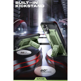 Samsung Galaxy S23 Ultra SUPCASE Craftsman Cover SUPCASE Unicorn Beetle Pro - 2-sett - Grønn