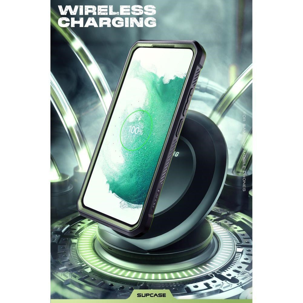 Samsung Galaxy S23 Ultra SUPCASE Craftsman Cover SUPCASE Unicorn Beetle Pro - 2-sett - Grønn