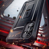 Samsung Galaxy A55 (5G) SUPCASE Unicorn Beetle Pro-deksel m. Skjermbeskytter svart