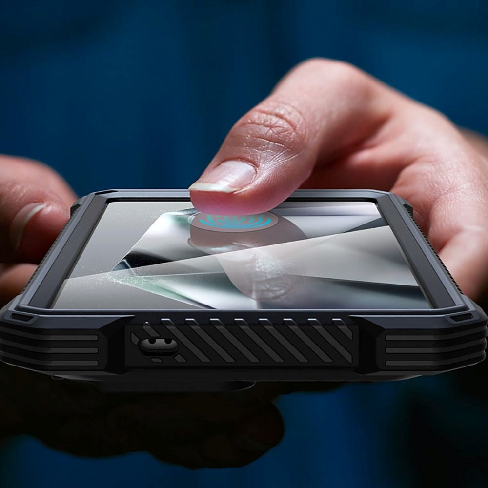 Samsung Galaxy S25 Ultra Supcase IBLSN Armorbox-deksel - MagSafe-kompatibel - Svart