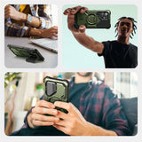 Samsung Galaxy S25 Ultra Supcase IBLSN Armorbox-deksel - MagSafe-kompatibel - Grønn