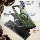 Samsung Galaxy S25 Ultra Supcase Unicorn Beetle XT deksel - MagSafe-kompatibel - Grønn