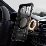 Samsung Galaxy S25 Ultra Supcase Unicorn Beetle Grip-deksel - MagSafe-kompatibel - Gjennomsiktig / Svart