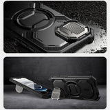 iPhone 17e / 16e Supcase IBLSN Armorbox Cover - MagSafe Kompatibel - Sort
