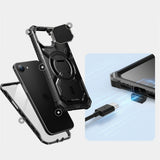 iPhone 17e / 16e Supcase IBLSN Armorbox Cover - MagSafe Kompatibel - Sort