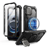 iPhone 17e / 16e Supcase IBLSN Armorbox Cover - MagSafe Kompatibel - Sort