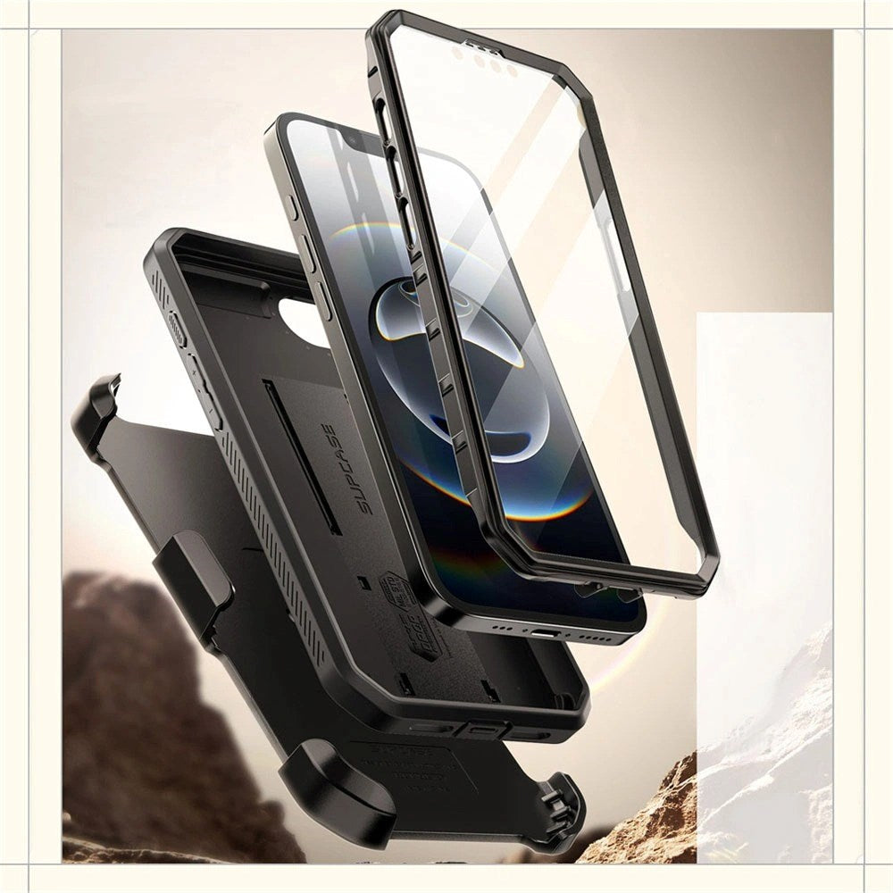 iPhone 16e - Supcase Unicorn Beetle Pro Deksel - Svart