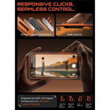 SUPCASE UB GRIB PRO MAG iPhone 17 Pro Mobil Cover inkl. Skærmbeskyttelse - MagSafe Kompatibel - Gennemsigtig / Orange