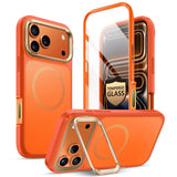 iPhone 17 Pro Max SUPCASE ARES MagSafe  Cover m. Skærmbeskyttelse – Orange