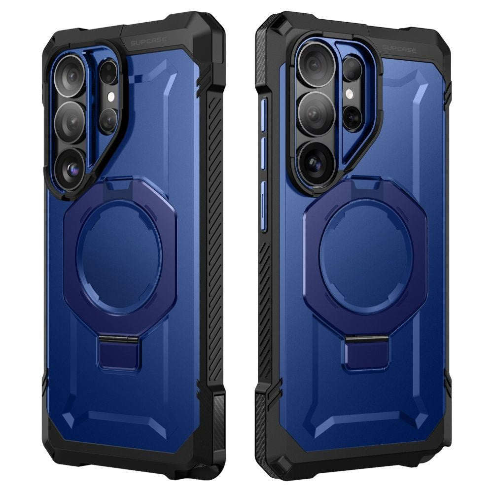 SUPCASE Samsung Galaxy S26 Ultra UB Grip Mag Cover m. Kickstand - MagSafe Kompatibel - Blå