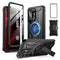SUPCASE Samsung Galaxy S26 Ultra Unicorn Beetle Pro Mag Cover inkl. 2x Frontramme - MagSafe Kompatibel - Sort
