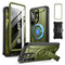 SUPCASE Samsung Galaxy S26 Ultra Unicorn Beetle Pro Mag Cover inkl. 2x Frontramme - MagSafe Kompatibel - Grøn