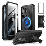 Samsung Galaxy S26 Ultra Supcase Unicorn Beetle Pro Cover m. Indbygget Skærmbeskyttelse - MagSafe Kompatibel - Sort