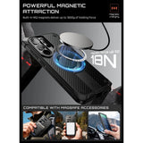 Samsung Galaxy S26 Ultra Supcase Unicorn Beetle Pro Cover m. Indbygget Skærmbeskyttelse - MagSafe Kompatibel - Sort