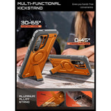 SUPCASE Samsung Galaxy S26 Ultra Unicorn Beetle Pro Mag Cover inkl. 2x Frontramme - MagSafe Kompatibel - Orange