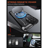 SUPCASE Samsung Galaxy S26 Ultra UB Grip Mag Cover m. Kickstand - MagSafe Kompatibel - Sort