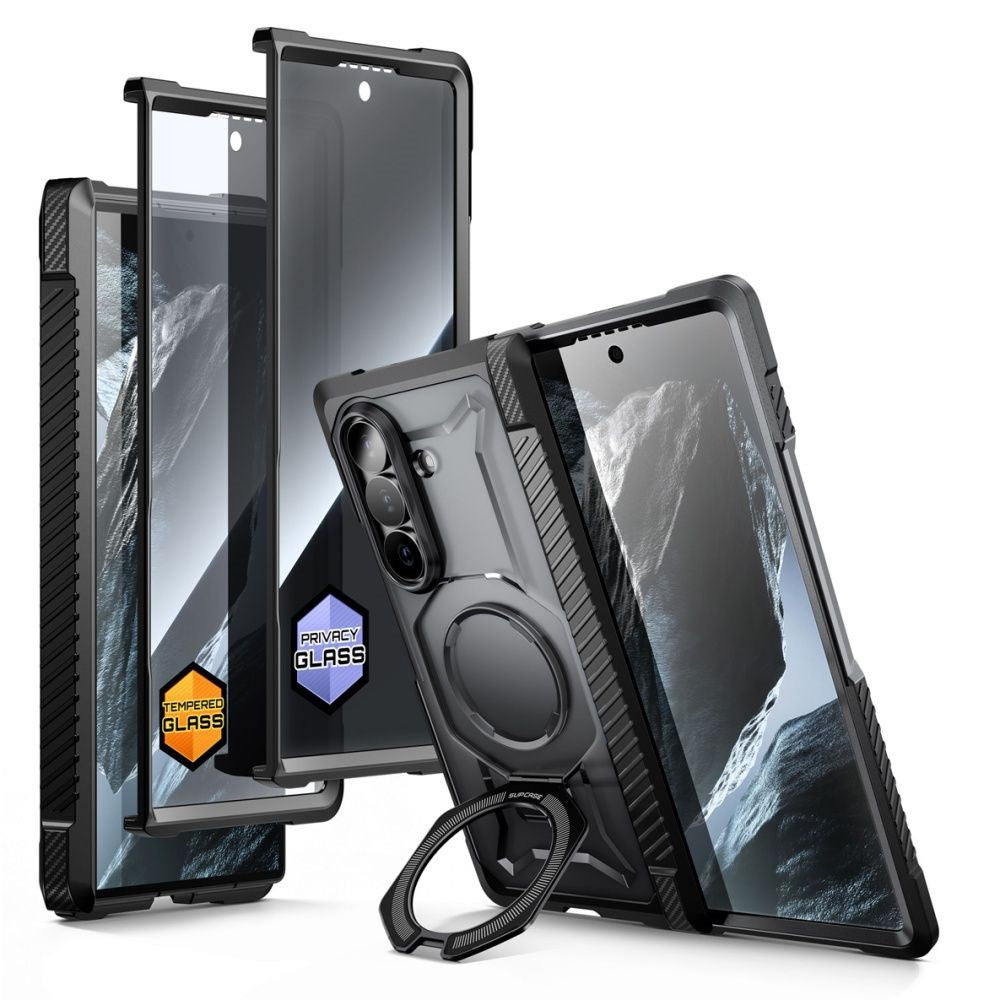 Samsung Galaxy Z Fold8 Ultra Supcase UB Grip Mag Håndværker Cover - MagSafe Kompatibel - Sort