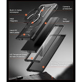 Samsung Galaxy Z Fold8 Ultra Supcase UB Grip Mag Håndværker Cover - MagSafe Kompatibel - Sort