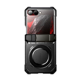 Samsung Galaxy Z Flip8 Supcase UB Grip Mag Håndværker Cover - MagSafe Kompatibel - Sort
