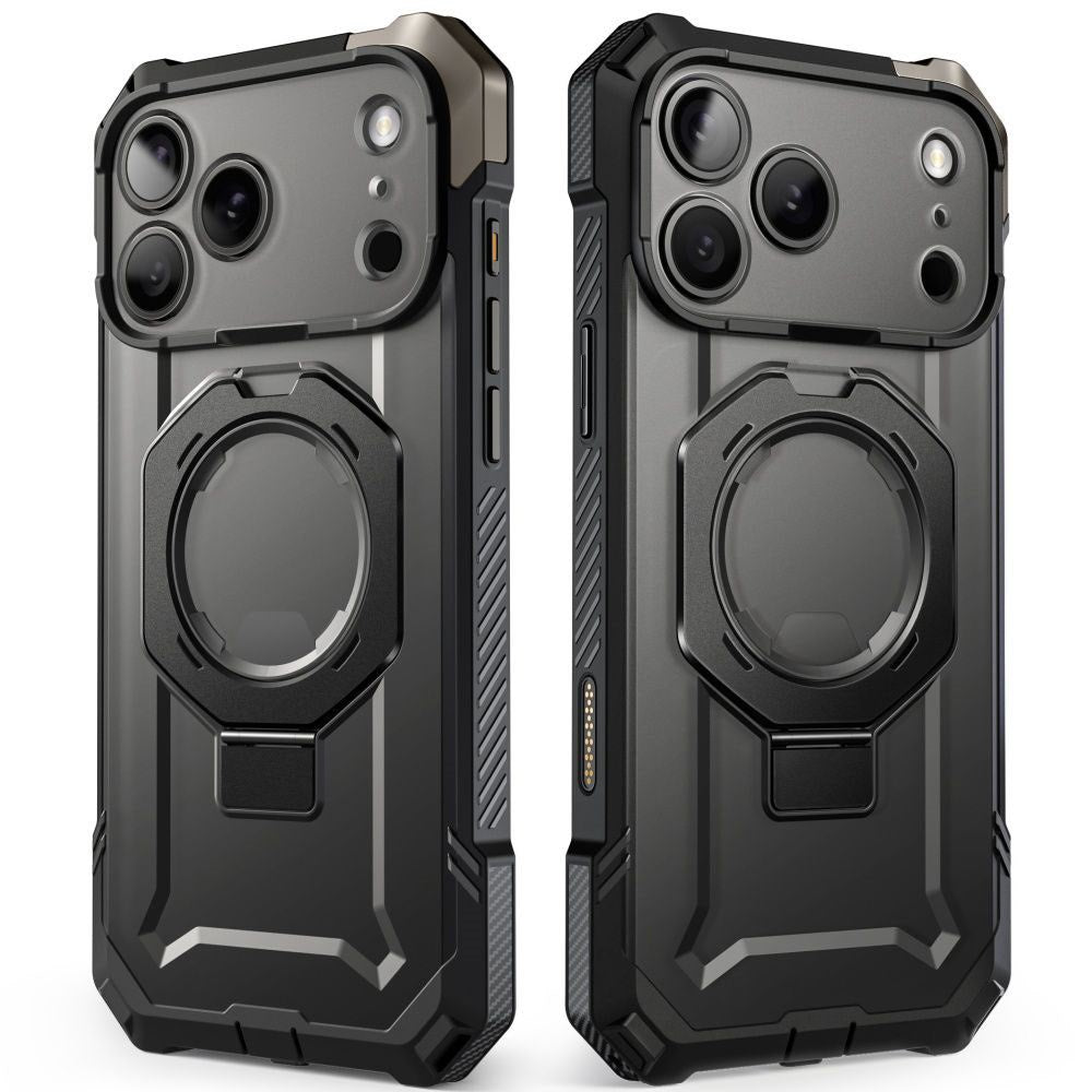 iPhone 18 Pro / 17 Pro Supcase UB Grip Mag Håndværker Cover - MagSafe Kompatibel - Sort