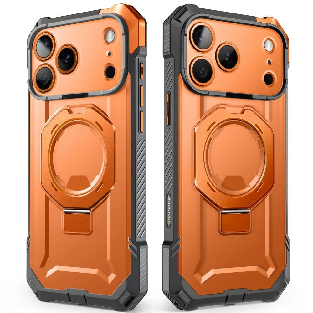 iPhone 18 Pro / 17 Pro Supcase UB Grip Mag Håndværker Cover - MagSafe Kompatibel - Orange